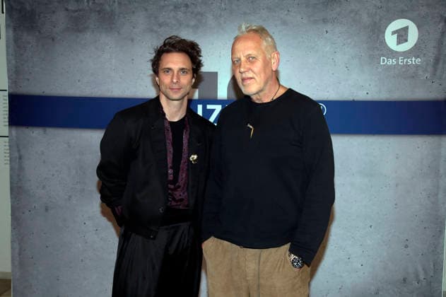 Andre Kaczmarczyk and Frank Leo Schröder at the premiere of the television film Polizeiruf 110 Goldraub at the Filmmuseum Potsdam Potsdam, 24 02 2026 Foto:xAgenturxWehnertx xGränzdörferx xFuturexImagex polizeiruf_6219