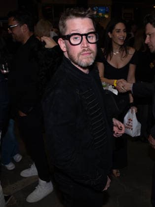 February 24, 2026, Culver City, California, USA: American actor and musician MACAULAY CULKIN, 45, attends Operation Taco GaryÃ¢â‚¬â ¢s Los Angeles red carpet premiere. Culver City USA - ZUMAb173 20260224_aap_b173_012 Copyright: xBillyxBennightx
