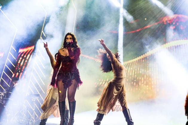 Music Concert - Gaia - LIVE IN PIAZZA COLOMBO SANREMO 2026 Gaia performed on the stage of the Suzuki Stage in Piazza Colombo in Sanremo. during Gaia - LIVE IN PIAZZA COLOMBO SANREMO 2026, Music Concert in SANREMO , Italy, February 24 2026 SANREMO PIAZZA COLOMBO SANREMO Italy Copyright: xRenataxRoattinox xLiveMediax LPM_2314296