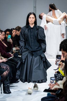 Casa Preti fashion show during the Milan Fashion Week - Womenswear Fall Winter 2026 2027 in Milan, Italy, on 24 February 2026. A model walks the runway at Casa Preti fashion show during the Milan Fashion Week - Womenswear Fall Winter 2026 2027 in Milan, Italy, on 24 February 2026., Credit:Stefano Costantino TTL Avalon Italy, Milan  Copyright: xStefanoxCostantinoxTTLx xAvalonx 1078011783