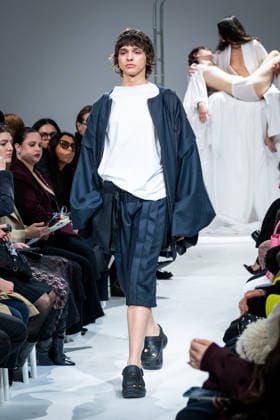 Casa Preti fashion show during the Milan Fashion Week - Womenswear Fall Winter 2026 2027 in Milan, Italy, on 24 February 2026. A model walks the runway at Casa Preti fashion show during the Milan Fashion Week - Womenswear Fall Winter 2026 2027 in Milan, Italy, on 24 February 2026., Credit:Stefano Costantino TTL Avalon Italy, Milan  Copyright: xStefanoxCostantinoxTTLx xAvalonx 1078012113