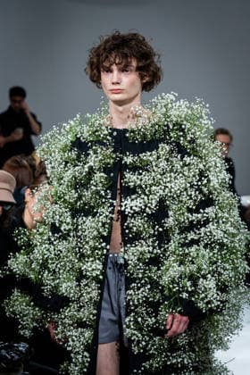 Casa Preti fashion show during the Milan Fashion Week - Womenswear Fall Winter 2026 2027 in Milan, Italy, on 24 February 2026. A model walks the runway at Casa Preti fashion show during the Milan Fashion Week - Womenswear Fall Winter 2026 2027 in Milan, Italy, on 24 February 2026., Credit:Stefano Costantino TTL Avalon Italy, Milan  Copyright: xStefanoxCostantinoxTTLx xAvalonx 1078012149