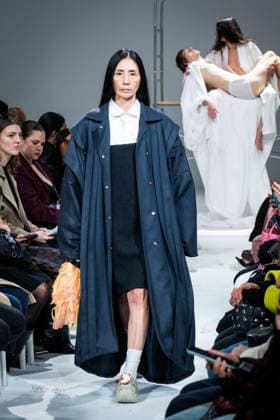 Casa Preti fashion show during the Milan Fashion Week - Womenswear Fall Winter 2026 2027 in Milan, Italy, on 24 February 2026. A model walks the runway at Casa Preti fashion show during the Milan Fashion Week - Womenswear Fall Winter 2026 2027 in Milan, Italy, on 24 February 2026., Credit:Stefano Costantino TTL Avalon Italy, Milan  Copyright: xStefanoxCostantinoxTTLx xAvalonx 1078012226