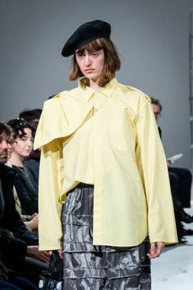 Casa Preti fashion show during the Milan Fashion Week - Womenswear Fall Winter 2026 2027 in Milan, Italy, on 24 February 2026. A model walks the runway at Casa Preti fashion show during the Milan Fashion Week - Womenswear Fall Winter 2026 2027 in Milan, Italy, on 24 February 2026., Credit:Stefano Costantino TTL Avalon Italy, Milan  Copyright: xStefanoxCostantinoxTTLx xAvalonx 1078012289