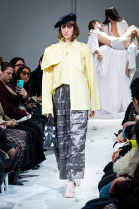 Casa Preti fashion show during the Milan Fashion Week - Womenswear Fall Winter 2026 2027 in Milan, Italy, on 24 February 2026. A model walks the runway at Casa Preti fashion show during the Milan Fashion Week - Womenswear Fall Winter 2026 2027 in Milan, Italy, on 24 February 2026., Credit:Stefano Costantino TTL Avalon Italy, Milan  Copyright: xStefanoxCostantinoxTTLx xAvalonx 1078012283