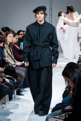 Casa Preti fashion show during the Milan Fashion Week - Womenswear Fall Winter 2026 2027 in Milan, Italy, on 24 February 2026. A model walks the runway at Casa Preti fashion show during the Milan Fashion Week - Womenswear Fall Winter 2026 2027 in Milan, Italy, on 24 February 2026., Credit:Stefano Costantino TTL Avalon Italy, Milan  Copyright: xStefanoxCostantinoxTTLx xAvalonx 1078012298