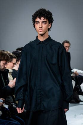 Casa Preti fashion show during the Milan Fashion Week - Womenswear Fall Winter 2026 2027 in Milan, Italy, on 24 February 2026. A model walks the runway at Casa Preti fashion show during the Milan Fashion Week - Womenswear Fall Winter 2026 2027 in Milan, Italy, on 24 February 2026., Credit:Stefano Costantino TTL Avalon Italy, Milan  Copyright: xStefanoxCostantinoxTTLx xAvalonx 1078012369