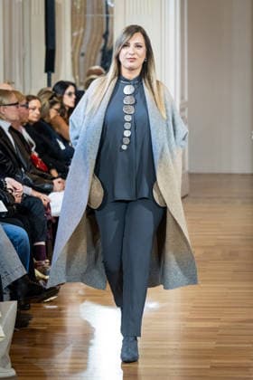 Martino Midali Womenswear Fall Winter 2026 2027 in Milan, Italy, on 24 February 2026 A model walks the runway at Martino Midali fashion show during the Milan Fashion Week - Womenswear Fall Winter 2026 2027 in Milan, Italy, on 24 February 2026., Credit:Stefano Costantino TTL Avalon Italy, Milan  Copyright: xStefanoxCostantinoxTTLx xAvalonx 1078023503