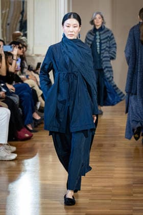 Martino Midali Womenswear Fall Winter 2026 2027 in Milan, Italy, on 24 February 2026 A model walks the runway at Martino Midali fashion show during the Milan Fashion Week - Womenswear Fall Winter 2026 2027 in Milan, Italy, on 24 February 2026., Credit:Stefano Costantino TTL Avalon Italy, Milan  Copyright: xStefanoxCostantinoxTTLx xAvalonx 1078023560