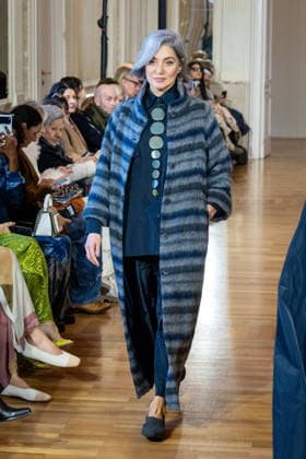 Martino Midali Womenswear Fall Winter 2026 2027 in Milan, Italy, on 24 February 2026 A model walks the runway at Martino Midali fashion show during the Milan Fashion Week - Womenswear Fall Winter 2026 2027 in Milan, Italy, on 24 February 2026., Credit:Stefano Costantino TTL Avalon Italy, Milan  Copyright: xStefanoxCostantinoxTTLx xAvalonx 1078023582