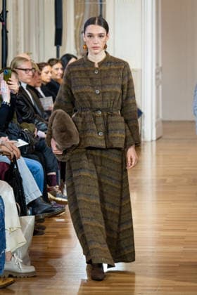 Martino Midali Womenswear Fall Winter 2026 2027 in Milan, Italy, on 24 February 2026 A model walks the runway at Martino Midali fashion show during the Milan Fashion Week - Womenswear Fall Winter 2026 2027 in Milan, Italy, on 24 February 2026., Credit:Stefano Costantino TTL Avalon Italy, Milan  Copyright: xStefanoxCostantinoxTTLx xAvalonx 1078023606