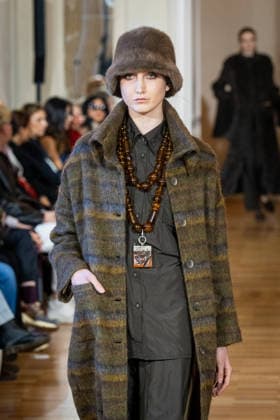 Martino Midali Womenswear Fall Winter 2026 2027 in Milan, Italy, on 24 February 2026 A model walks the runway at Martino Midali fashion show during the Milan Fashion Week - Womenswear Fall Winter 2026 2027 in Milan, Italy, on 24 February 2026., Credit:Stefano Costantino TTL Avalon Italy, Milan  Copyright: xStefanoxCostantinoxTTLx xAvalonx 1078023630