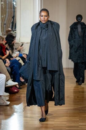 Martino Midali Womenswear Fall Winter 2026 2027 in Milan, Italy, on 24 February 2026 A model walks the runway at Martino Midali fashion show during the Milan Fashion Week - Womenswear Fall Winter 2026 2027 in Milan, Italy, on 24 February 2026., Credit:Stefano Costantino TTL Avalon Italy, Milan  Copyright: xStefanoxCostantinoxTTLx xAvalonx 1078023742