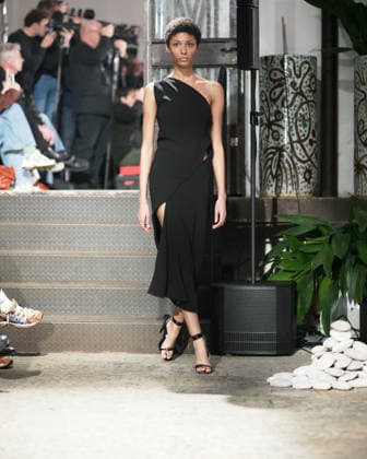 February 24, 2026, Milan, Lombardy, Italy: Designer Max Zara Sterck presents her latest collection during a fashion show at Fondazione Sozzani in Milan, Italy, on February 24, 2026. The presentation took place during Milan Fashion Week and featured the unveiling of the designerÃ¢â‚¬â ¢s new creations on the runway. Milan Italy  - ZUMAp285 20260224_zep_p285_004 Copyright: xGennaroxPiscopox
