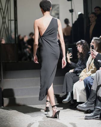 February 24, 2026, Milan, Lombardy, Italy: Designer Max Zara Sterck presents her latest collection during a fashion show at Fondazione Sozzani in Milan, Italy, on February 24, 2026. The presentation took place during Milan Fashion Week and featured the unveiling of the designerÃ¢â‚¬â ¢s new creations on the runway. Milan Italy  - ZUMAp285 20260224_zep_p285_006 Copyright: xGennaroxPiscopox