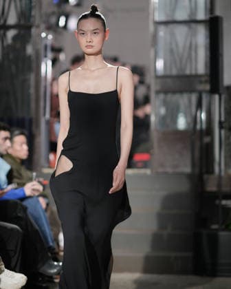 February 24, 2026, Milan, Lombardy, Italy: Designer Max Zara Sterck presents her latest collection during a fashion show at Fondazione Sozzani in Milan, Italy, on February 24, 2026. The presentation took place during Milan Fashion Week and featured the unveiling of the designerÃ¢â‚¬â ¢s new creations on the runway. Milan Italy  - ZUMAp285 20260224_zep_p285_009 Copyright: xGennaroxPiscopox