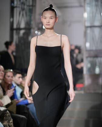February 24, 2026, Milan, Lombardy, Italy: Designer Max Zara Sterck presents her latest collection during a fashion show at Fondazione Sozzani in Milan, Italy, on February 24, 2026. The presentation took place during Milan Fashion Week and featured the unveiling of the designerÃ¢â‚¬â ¢s new creations on the runway. Milan Italy  - ZUMAp285 20260224_zep_p285_010 Copyright: xGennaroxPiscopox