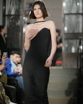 February 24, 2026, Milan, Lombardy, Italy: Designer Max Zara Sterck presents her latest collection during a fashion show at Fondazione Sozzani in Milan, Italy, on February 24, 2026. The presentation took place during Milan Fashion Week and featured the unveiling of the designerÃ¢â‚¬â ¢s new creations on the runway. Milan Italy  - ZUMAp285 20260224_zep_p285_013 Copyright: xGennaroxPiscopox