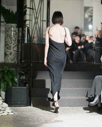 February 24, 2026, Milan, Lombardy, Italy: Designer Max Zara Sterck presents her latest collection during a fashion show at Fondazione Sozzani in Milan, Italy, on February 24, 2026. The presentation took place during Milan Fashion Week and featured the unveiling of the designerÃ¢â‚¬â ¢s new creations on the runway. Milan Italy  - ZUMAp285 20260224_zep_p285_015 Copyright: xGennaroxPiscopox