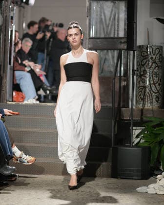 February 24, 2026, Milan, Lombardy, Italy: Designer Max Zara Sterck presents her latest collection during a fashion show at Fondazione Sozzani in Milan, Italy, on February 24, 2026. The presentation took place during Milan Fashion Week and featured the unveiling of the designerÃ¢â‚¬â ¢s new creations on the runway. Milan Italy  - ZUMAp285 20260224_zep_p285_026 Copyright: xGennaroxPiscopox