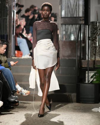 February 24, 2026, Milan, Lombardy, Italy: Designer Max Zara Sterck presents her latest collection during a fashion show at Fondazione Sozzani in Milan, Italy, on February 24, 2026. The presentation took place during Milan Fashion Week and featured the unveiling of the designerÃ¢â‚¬â ¢s new creations on the runway. Milan Italy  - ZUMAp285 20260224_zep_p285_031 Copyright: xGennaroxPiscopox