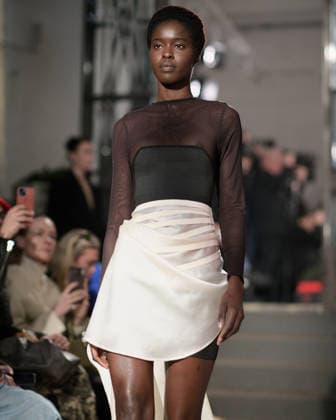 February 24, 2026, Milan, Lombardy, Italy: Designer Max Zara Sterck presents her latest collection during a fashion show at Fondazione Sozzani in Milan, Italy, on February 24, 2026. The presentation took place during Milan Fashion Week and featured the unveiling of the designerÃ¢â‚¬â ¢s new creations on the runway. Milan Italy  - ZUMAp285 20260224_zep_p285_032 Copyright: xGennaroxPiscopox