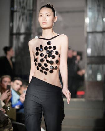 February 24, 2026, Milan, Lombardy, Italy: Designer Max Zara Sterck presents her latest collection during a fashion show at Fondazione Sozzani in Milan, Italy, on February 24, 2026. The presentation took place during Milan Fashion Week and featured the unveiling of the designerÃ¢â‚¬â ¢s new creations on the runway. Milan Italy  - ZUMAp285 20260224_zep_p285_036 Copyright: xGennaroxPiscopox