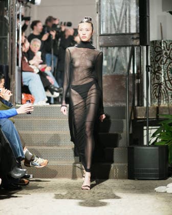February 24, 2026, Milan, Lombardy, Italy: Designer Max Zara Sterck presents her latest collection during a fashion show at Fondazione Sozzani in Milan, Italy, on February 24, 2026. The presentation took place during Milan Fashion Week and featured the unveiling of the designerÃ¢â‚¬â ¢s new creations on the runway. Milan Italy  - ZUMAp285 20260224_zep_p285_044 Copyright: xGennaroxPiscopox