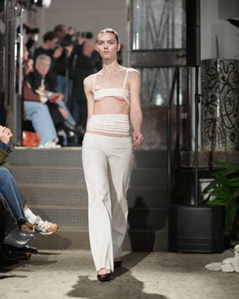 February 24, 2026, Milan, Lombardy, Italy: Designer Max Zara Sterck presents her latest collection during a fashion show at Fondazione Sozzani in Milan, Italy, on February 24, 2026. The presentation took place during Milan Fashion Week and featured the unveiling of the designerÃ¢â‚¬â ¢s new creations on the runway. Milan Italy  - ZUMAp285 20260224_zep_p285_050 Copyright: xGennaroxPiscopox