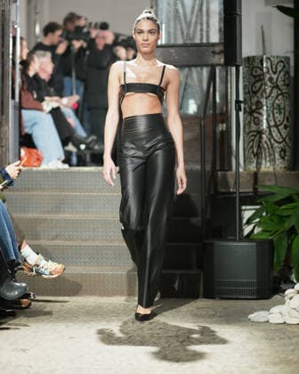 February 24, 2026, Milan, Lombardy, Italy: Designer Max Zara Sterck presents her latest collection during a fashion show at Fondazione Sozzani in Milan, Italy, on February 24, 2026. The presentation took place during Milan Fashion Week and featured the unveiling of the designerÃ¢â‚¬â ¢s new creations on the runway. Milan Italy  - ZUMAp285 20260224_zep_p285_065 Copyright: xGennaroxPiscopox