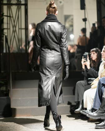 February 24, 2026, Milan, Lombardy, Italy: Designer Max Zara Sterck presents her latest collection during a fashion show at Fondazione Sozzani in Milan, Italy, on February 24, 2026. The presentation took place during Milan Fashion Week and featured the unveiling of the designerÃ¢â‚¬â ¢s new creations on the runway. Milan Italy  - ZUMAp285 20260224_zep_p285_073 Copyright: xGennaroxPiscopox