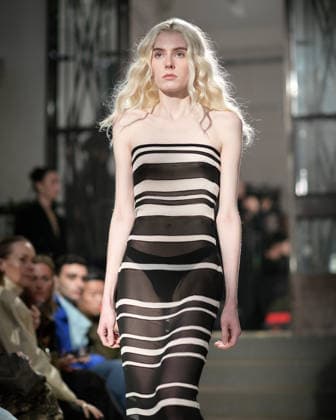 February 24, 2026, Milan, Lombardy, Italy: Designer Max Zara Sterck presents her latest collection during a fashion show at Fondazione Sozzani in Milan, Italy, on February 24, 2026. The presentation took place during Milan Fashion Week and featured the unveiling of the designerÃ¢â‚¬â ¢s new creations on the runway. Milan Italy  - ZUMAp285 20260224_zep_p285_079 Copyright: xGennaroxPiscopox