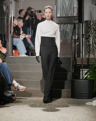 February 24, 2026, Milan, Lombardy, Italy: Designer Max Zara Sterck presents her latest collection during a fashion show at Fondazione Sozzani in Milan, Italy, on February 24, 2026. The presentation took place during Milan Fashion Week and featured the unveiling of the designerÃ¢â‚¬â ¢s new creations on the runway. Milan Italy  - ZUMAp285 20260224_zep_p285_082 Copyright: xGennaroxPiscopox