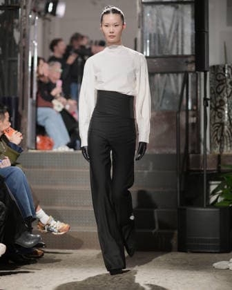 February 24, 2026, Milan, Lombardy, Italy: Designer Max Zara Sterck presents her latest collection during a fashion show at Fondazione Sozzani in Milan, Italy, on February 24, 2026. The presentation took place during Milan Fashion Week and featured the unveiling of the designerÃ¢â‚¬â ¢s new creations on the runway. Milan Italy  - ZUMAp285 20260224_zep_p285_083 Copyright: xGennaroxPiscopox