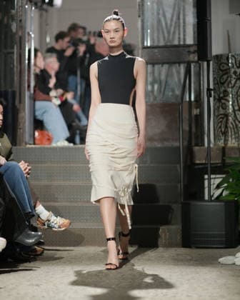 February 24, 2026, Milan, Lombardy, Italy: Designer Max Zara Sterck presents her latest collection during a fashion show at Fondazione Sozzani in Milan, Italy, on February 24, 2026. The presentation took place during Milan Fashion Week and featured the unveiling of the designerÃ¢â‚¬â ¢s new creations on the runway. Milan Italy  - ZUMAp285 20260224_zep_p285_089 Copyright: xGennaroxPiscopox