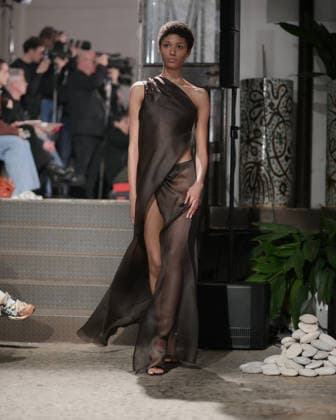 February 24, 2026, Milan, Lombardy, Italy: Designer Max Zara Sterck presents her latest collection during a fashion show at Fondazione Sozzani in Milan, Italy, on February 24, 2026. The presentation took place during Milan Fashion Week and featured the unveiling of the designerÃ¢â‚¬â ¢s new creations on the runway. Milan Italy  - ZUMAp285 20260224_zep_p285_095 Copyright: xGennaroxPiscopox