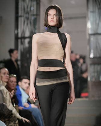 February 24, 2026, Milan, Lombardy, Italy: Designer Max Zara Sterck presents her latest collection during a fashion show at Fondazione Sozzani in Milan, Italy, on February 24, 2026. The presentation took place during Milan Fashion Week and featured the unveiling of the designerÃ¢â‚¬â ¢s new creations on the runway. Milan Italy  - ZUMAp285 20260224_zep_p285_099 Copyright: xGennaroxPiscopox