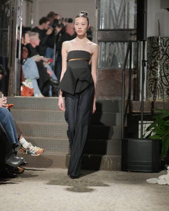 February 24, 2026, Milan, Lombardy, Italy: Designer Max Zara Sterck presents her latest collection during a fashion show at Fondazione Sozzani in Milan, Italy, on February 24, 2026. The presentation took place during Milan Fashion Week and featured the unveiling of the designerÃ¢â‚¬â ¢s new creations on the runway. Milan Italy  - ZUMAp285 20260224_zep_p285_104 Copyright: xGennaroxPiscopox