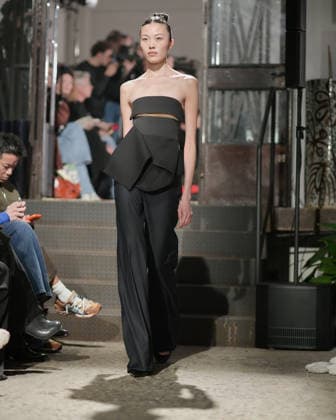February 24, 2026, Milan, Lombardy, Italy: Designer Max Zara Sterck presents her latest collection during a fashion show at Fondazione Sozzani in Milan, Italy, on February 24, 2026. The presentation took place during Milan Fashion Week and featured the unveiling of the designerÃ¢â‚¬â ¢s new creations on the runway. Milan Italy  - ZUMAp285 20260224_zep_p285_105 Copyright: xGennaroxPiscopox