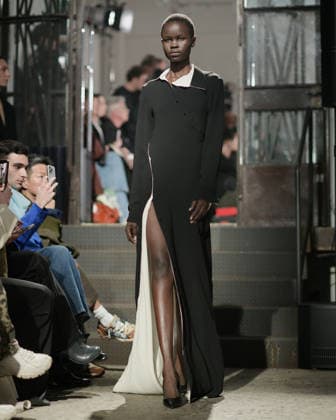 February 24, 2026, Milan, Lombardy, Italy: Designer Max Zara Sterck presents her latest collection during a fashion show at Fondazione Sozzani in Milan, Italy, on February 24, 2026. The presentation took place during Milan Fashion Week and featured the unveiling of the designerÃ¢â‚¬â ¢s new creations on the runway. Milan Italy  - ZUMAp285 20260224_zep_p285_118 Copyright: xGennaroxPiscopox