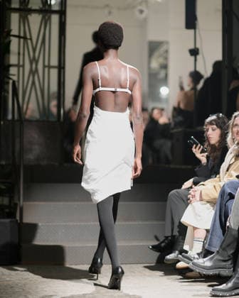 February 24, 2026, Milan, Lombardy, Italy: Designer Max Zara Sterck presents her latest collection during a fashion show at Fondazione Sozzani in Milan, Italy, on February 24, 2026. The presentation took place during Milan Fashion Week and featured the unveiling of the designerÃ¢â‚¬â ¢s new creations on the runway. Milan Italy  - ZUMAp285 20260224_zep_p285_121 Copyright: xGennaroxPiscopox