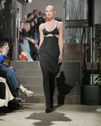 February 24, 2026, Milan, Lombardy, Italy: Designer Max Zara Sterck presents her latest collection during a fashion show at Fondazione Sozzani in Milan, Italy, on February 24, 2026. The presentation took place during Milan Fashion Week and featured the unveiling of the designerÃ¢â‚¬â ¢s new creations on the runway. Milan Italy  - ZUMAp285 20260224_zep_p285_122 Copyright: xGennaroxPiscopox