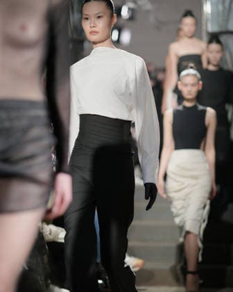 February 24, 2026, Milan, Lombardy, Italy: Designer Max Zara Sterck presents her latest collection during a fashion show at Fondazione Sozzani in Milan, Italy, on February 24, 2026. The presentation took place during Milan Fashion Week and featured the unveiling of the designerÃ¢â‚¬â ¢s new creations on the runway. Milan Italy  - ZUMAp285 20260224_zep_p285_129 Copyright: xGennaroxPiscopox