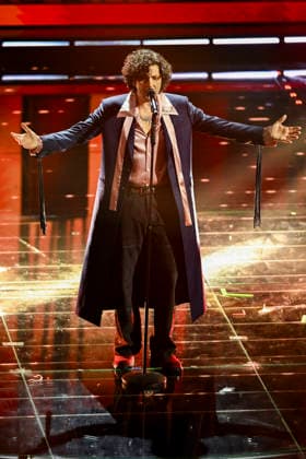 76th Italian Song Festival of Sanremo 1st Evening part 2 Teatro Ariston - Sanremo, Italy Ermal Meta 76th Italian Song Festival of Sanremo 1st Evening part 2 Teatro Ariston - Sanremo, Italy 24th February 2026 SGPItalia id 134399_019 Not Exclusive  Copyright: xAlfonsoxCatalano SGPx