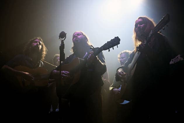 The Paper Kites performing at Roundhouse in London LONDON, ENGLAND - FEBRUARY 24: David Powys, Sam Bentley and Christina Lacy of ˜The Paper Kites™ performing at Roundhouse, Chalk Farm on February 24, 2026 in London, England. CAP MAR MAR Great Britain Copyright: xMartinxHarris CapitalxPicturesx