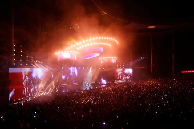 Vina del Mar, February 24, 2026 The group Nmixx performs at the Vina del Mar 2026 Festival during the third night of the event Sebastian Cisternas Aton Chile, Vina del Mar Chile Aton 1128256  Copyright: SEBASTIANxCISTERNAS xATONxCHILE