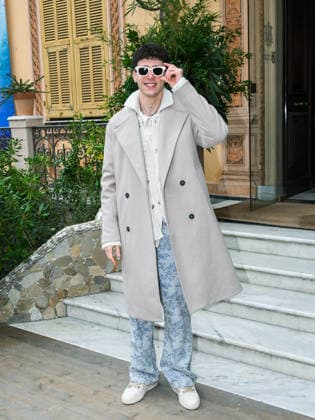 Sanremo, 76th Italian Song Festival - Day 2 - Arrivals at Villa Nobel - Pictured: LDA - Luca D Alessio  Copyright: xSimonexComix xipa-agency.netx xPoolxSanremox02x IPA_Agency_IPA72003006