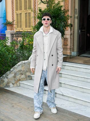 Sanremo, 76th Italian Song Festival - Day 2 - Arrivals at Villa Nobel - Pictured: LDA - Luca D Alessio  Copyright: xSimonexComix xipa-agency.netx xPoolxSanremox02x IPA_Agency_IPA72003023