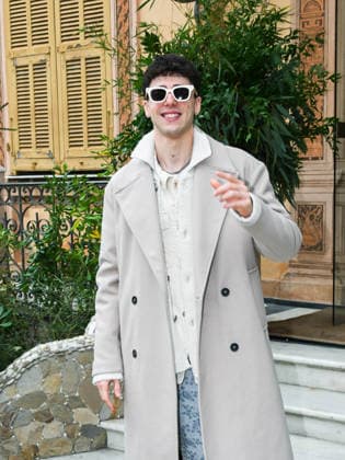Sanremo, 76th Italian Song Festival - Day 2 - Arrivals at Villa Nobel - Pictured: LDA - Luca D Alessio  Copyright: xSimonexComix xipa-agency.netx xPoolxSanremox02x IPA_Agency_IPA72003031