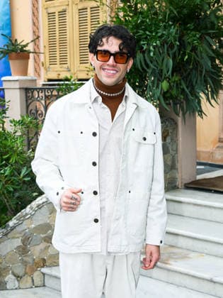 Sanremo, 76th Italian Song Festival - Day 2 - Arrivals at Villa Nobel - Pictured: Aka 7even  Copyright: xSimonexComix xipa-agency.netx xPoolxSanremox02x IPA_Agency_IPA72003033